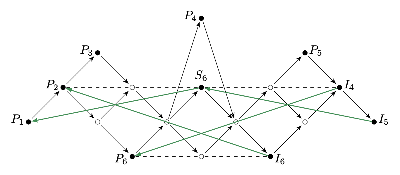 Auslander Reiten quiver of the Auslander algebra of type linear A3